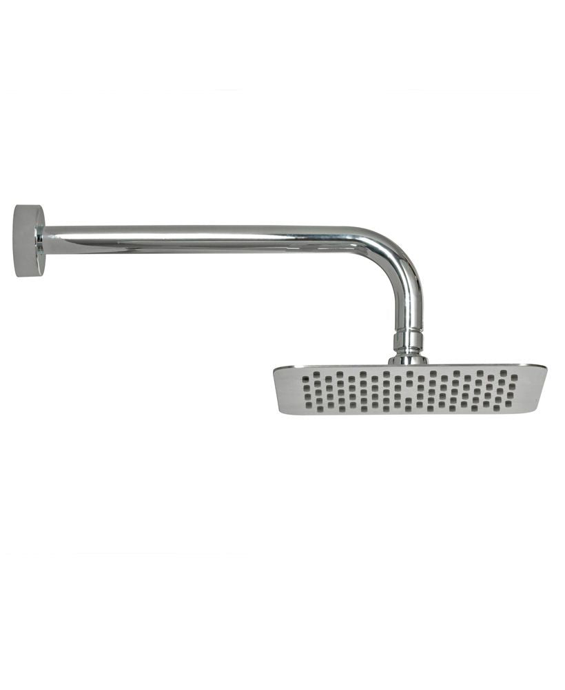 Cari Square 200 shower head &300 wall shower arm