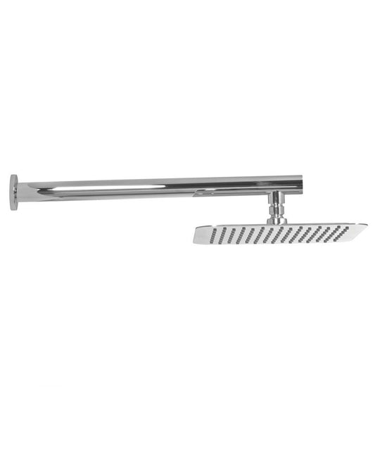 Cari Square 250 shower head &440 wall shower arm