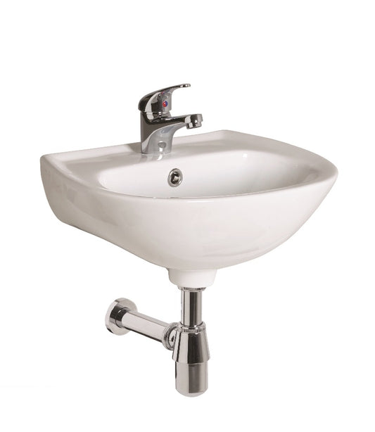 Strata Round Fronted 45cm Basin 1TH