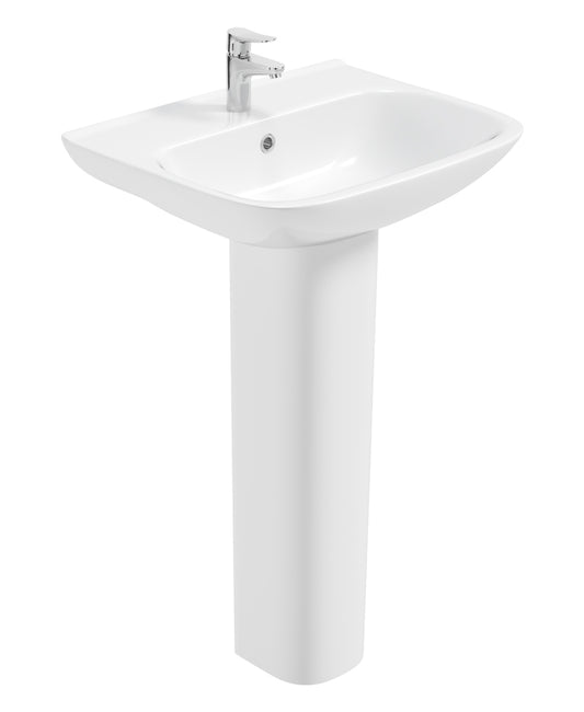 Scala 52cm 1th Basin & Pedestal